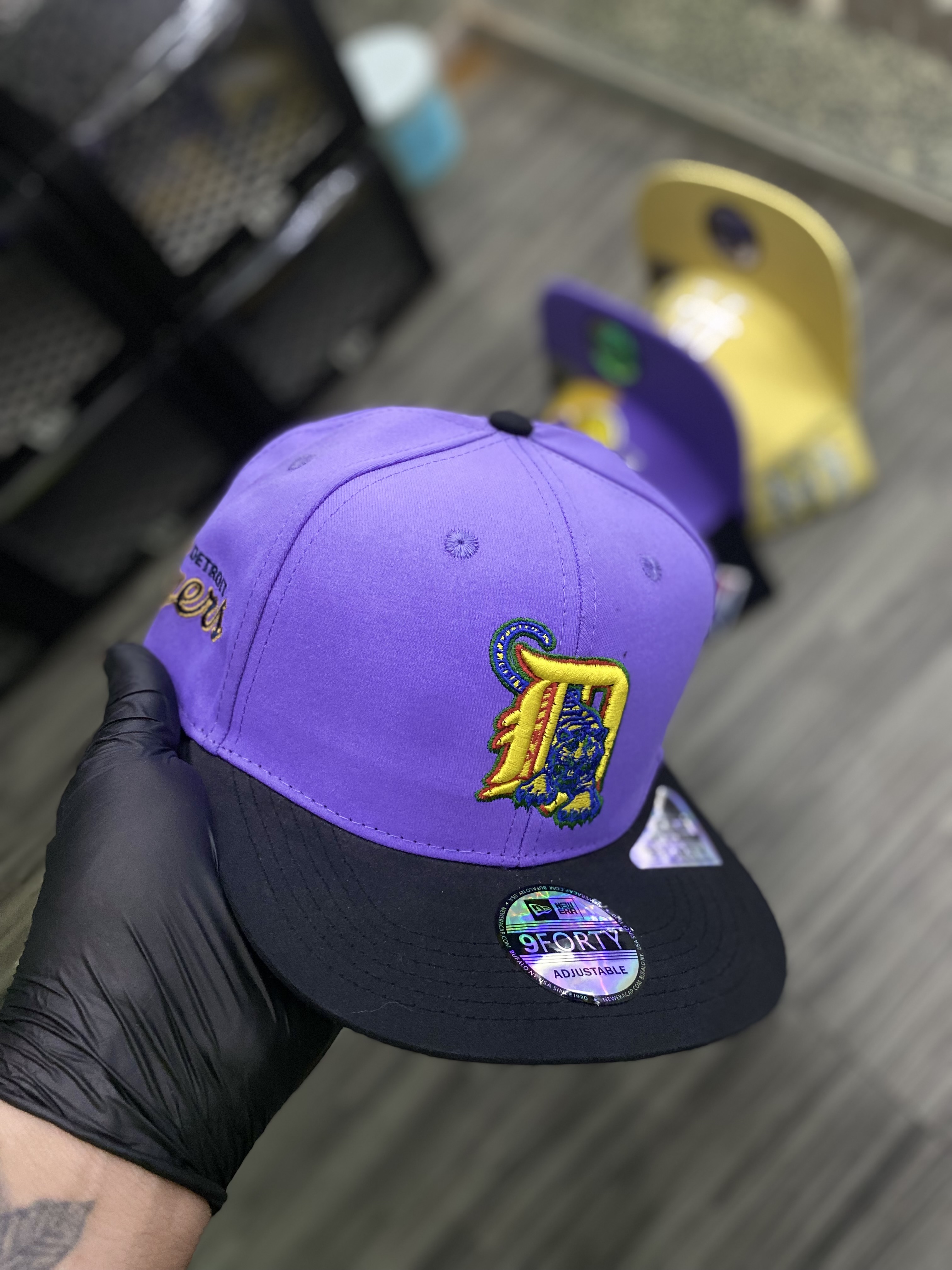 Gorra AAA Detroit Tigers morada ( plana ) 