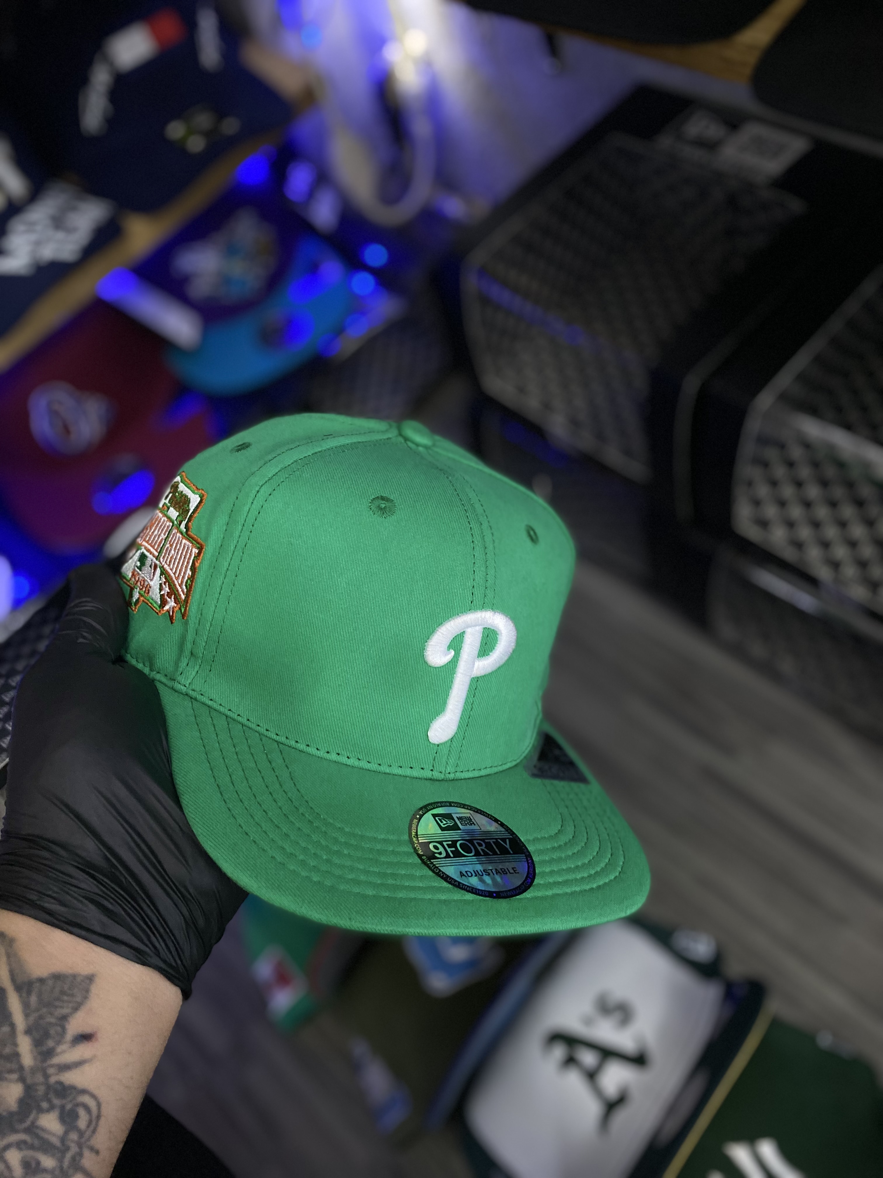 Gorra AAA Phillies verde ( plana ) 