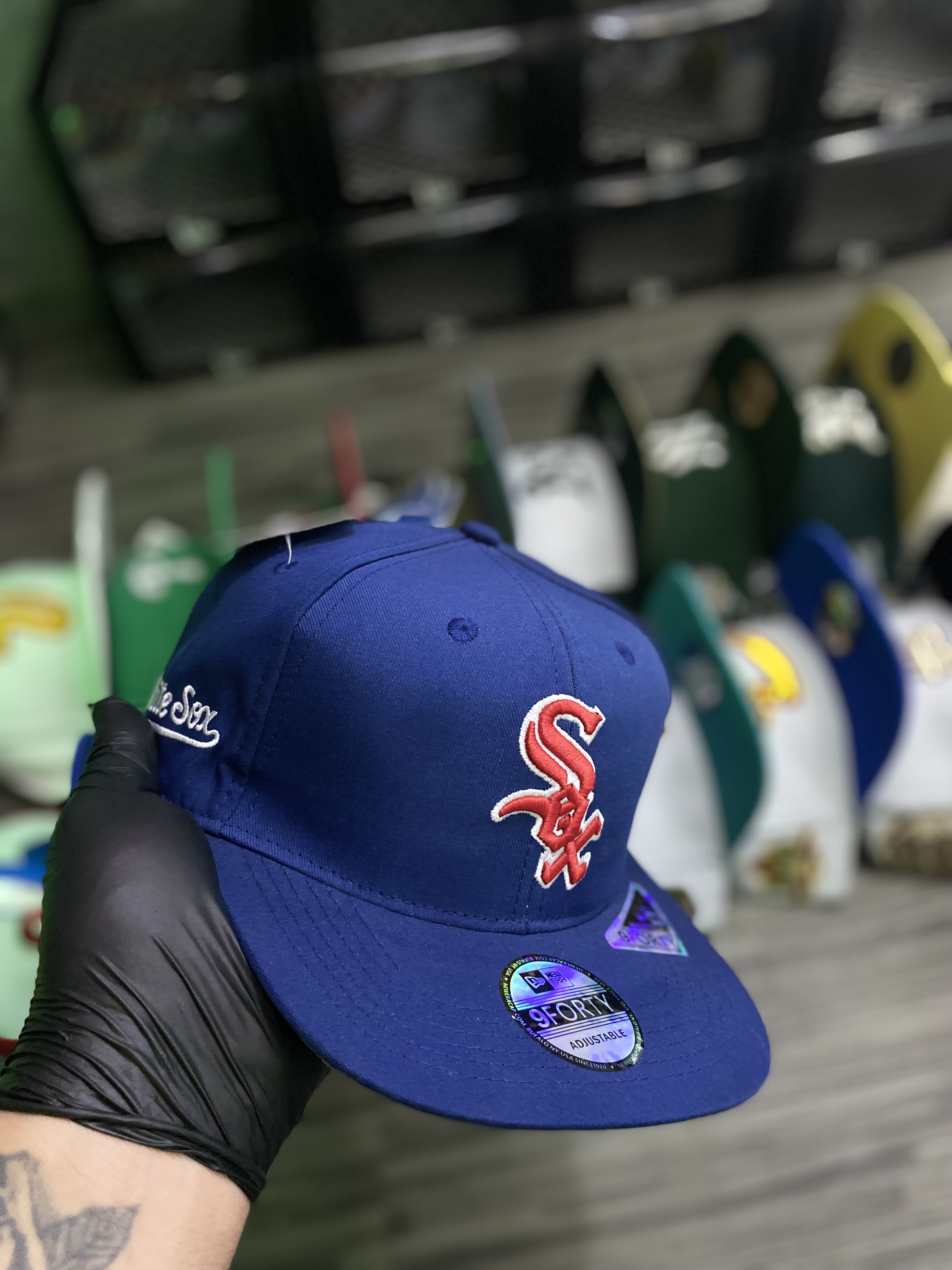 Gorra AAA Chicago White Sox azul ( plana ) 
