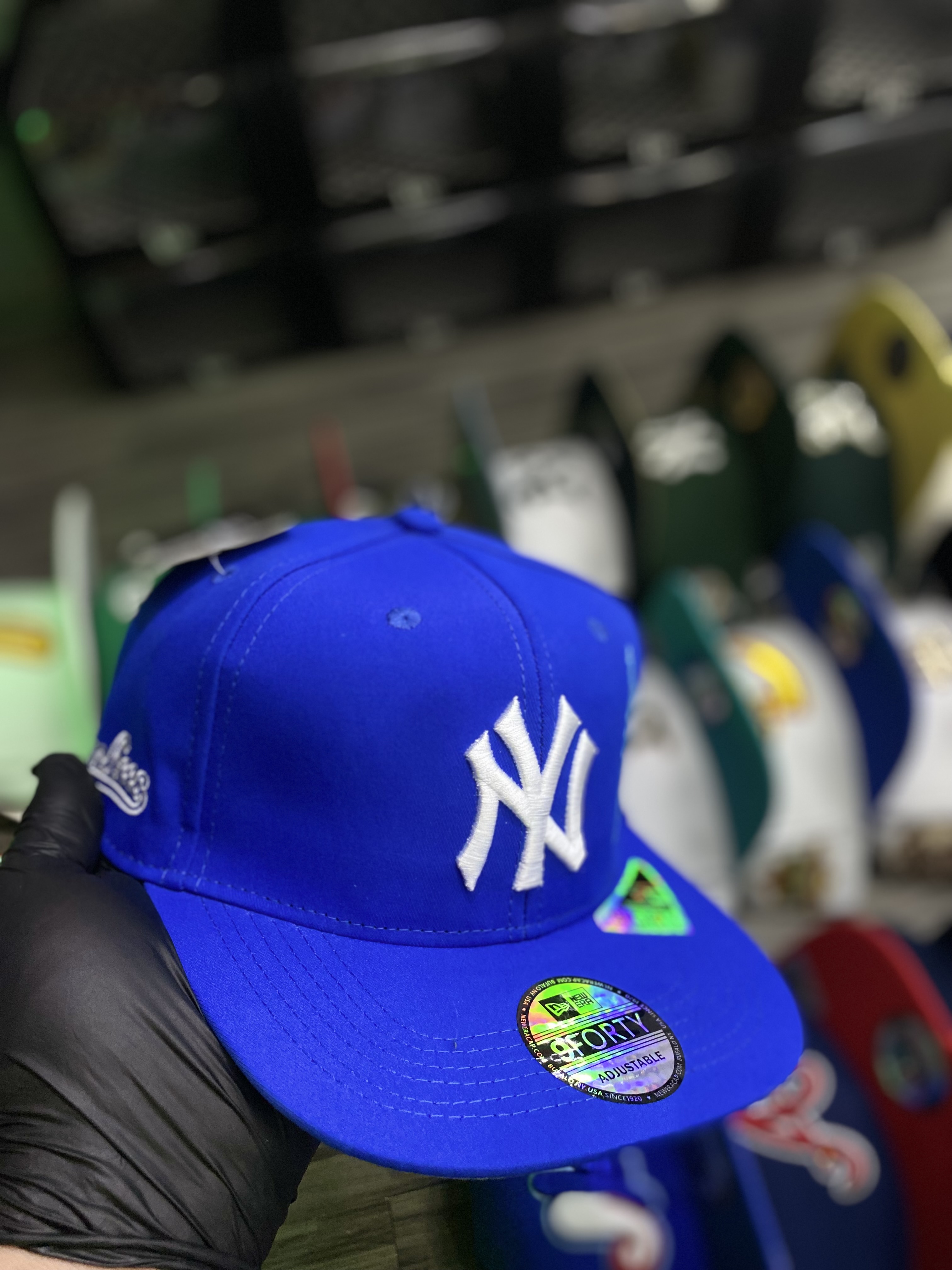 Gorra AAA New York Yankees azul ( plana ) 