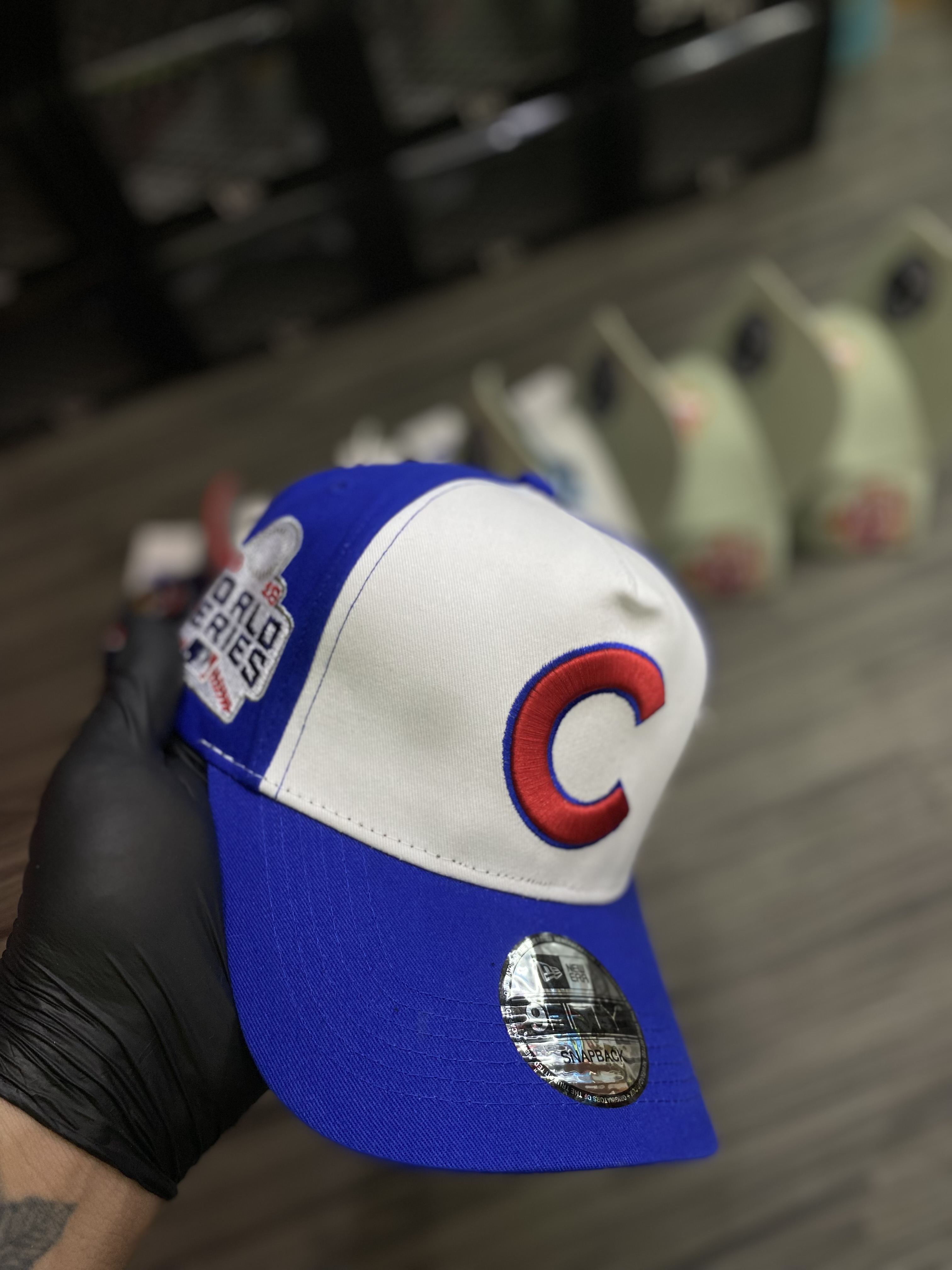 Gorra AAA Chicago cubs azul ( curva ) 