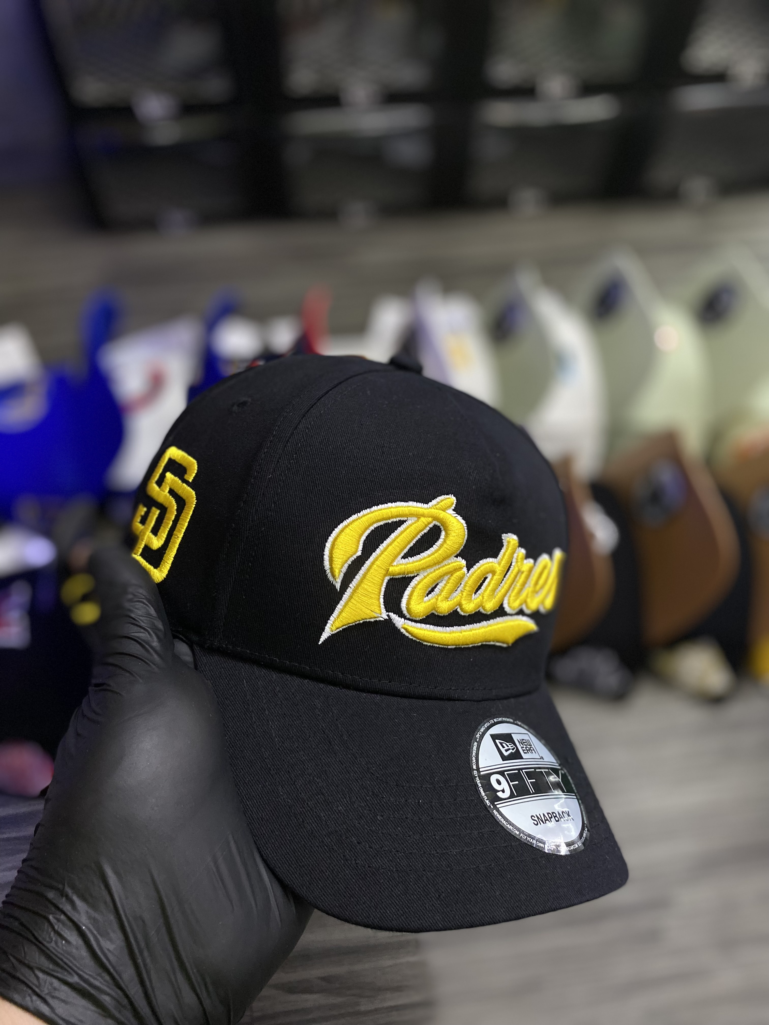 Gorra AAA san Diego  negra ( curva ) 