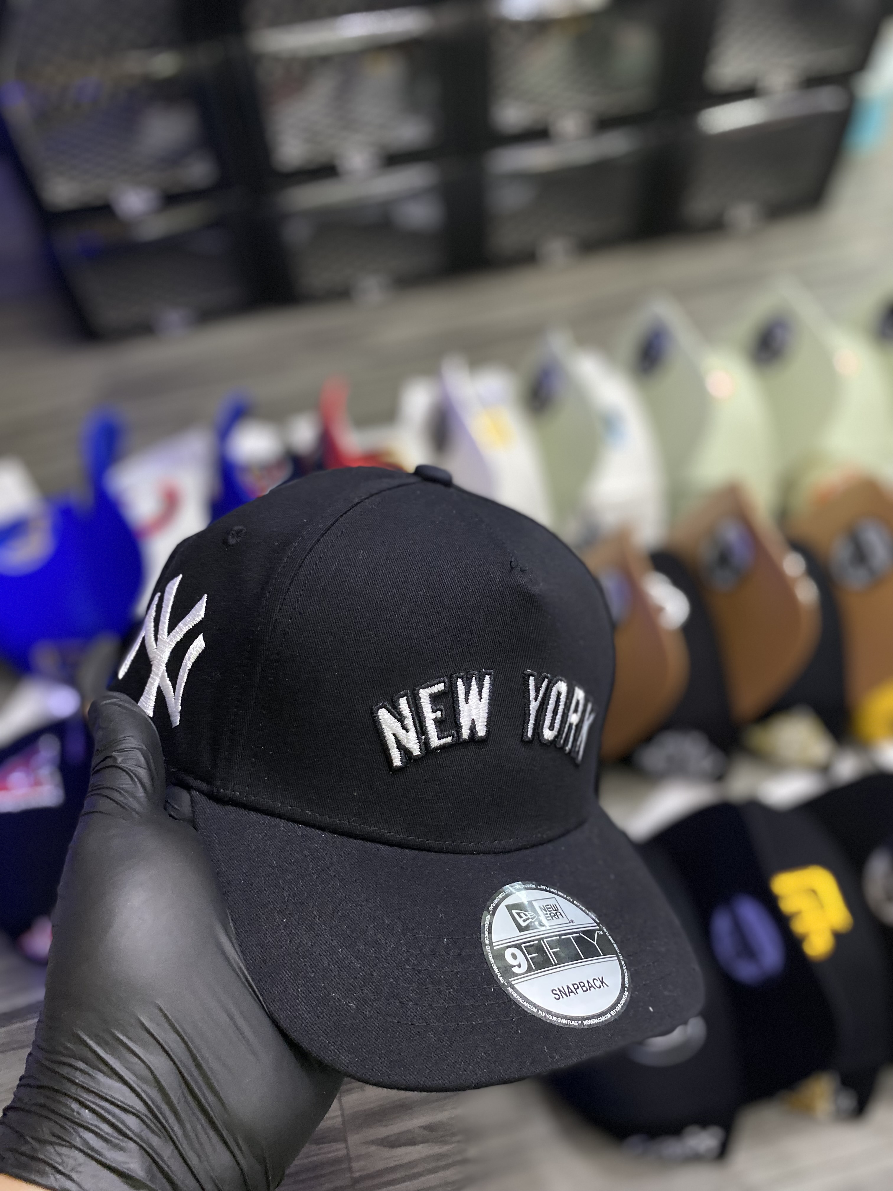 Gorra AAA New York Yankees negro ( curva ) 