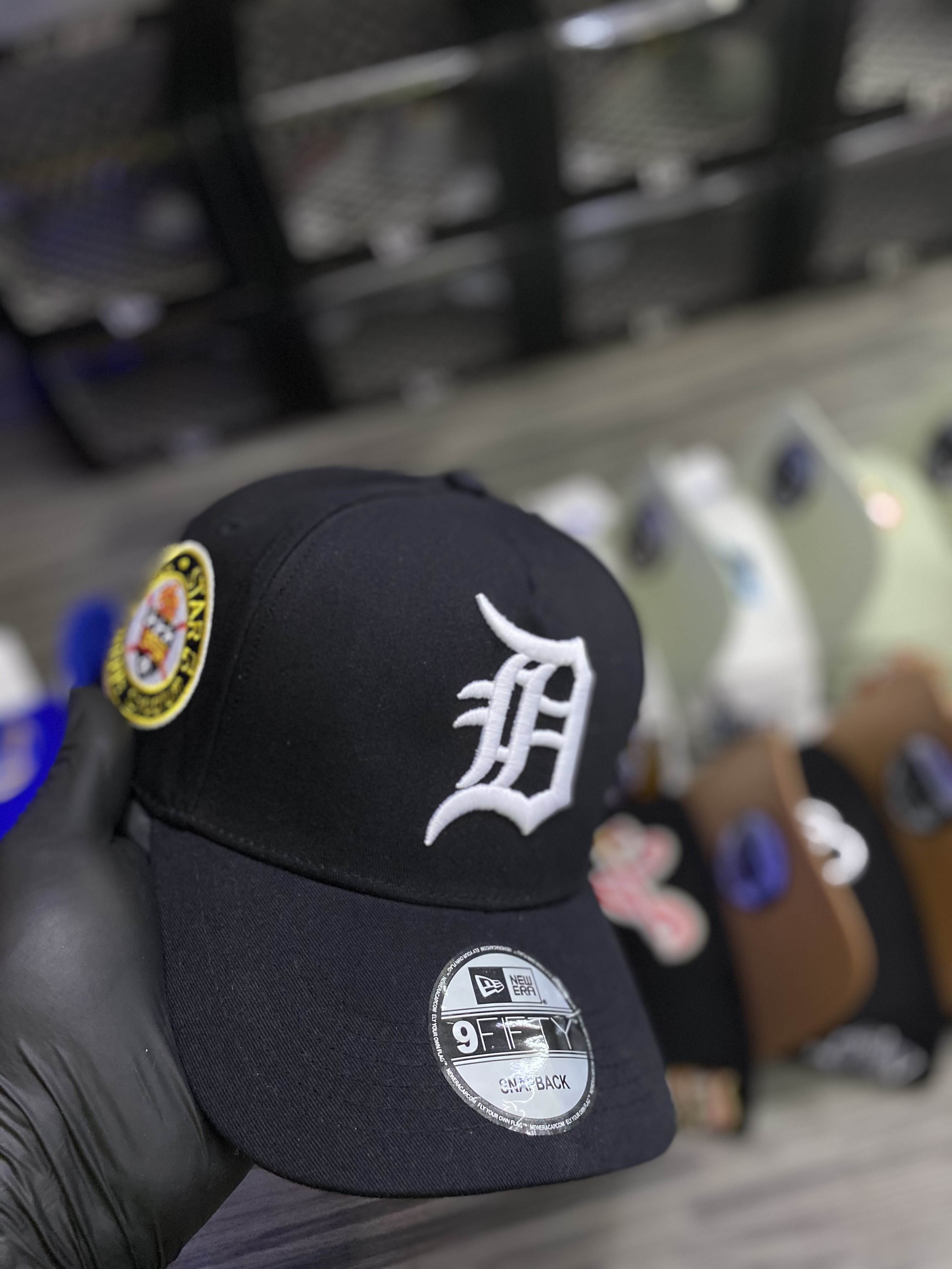 Gorra AAA Detroit negro ( curva ) 