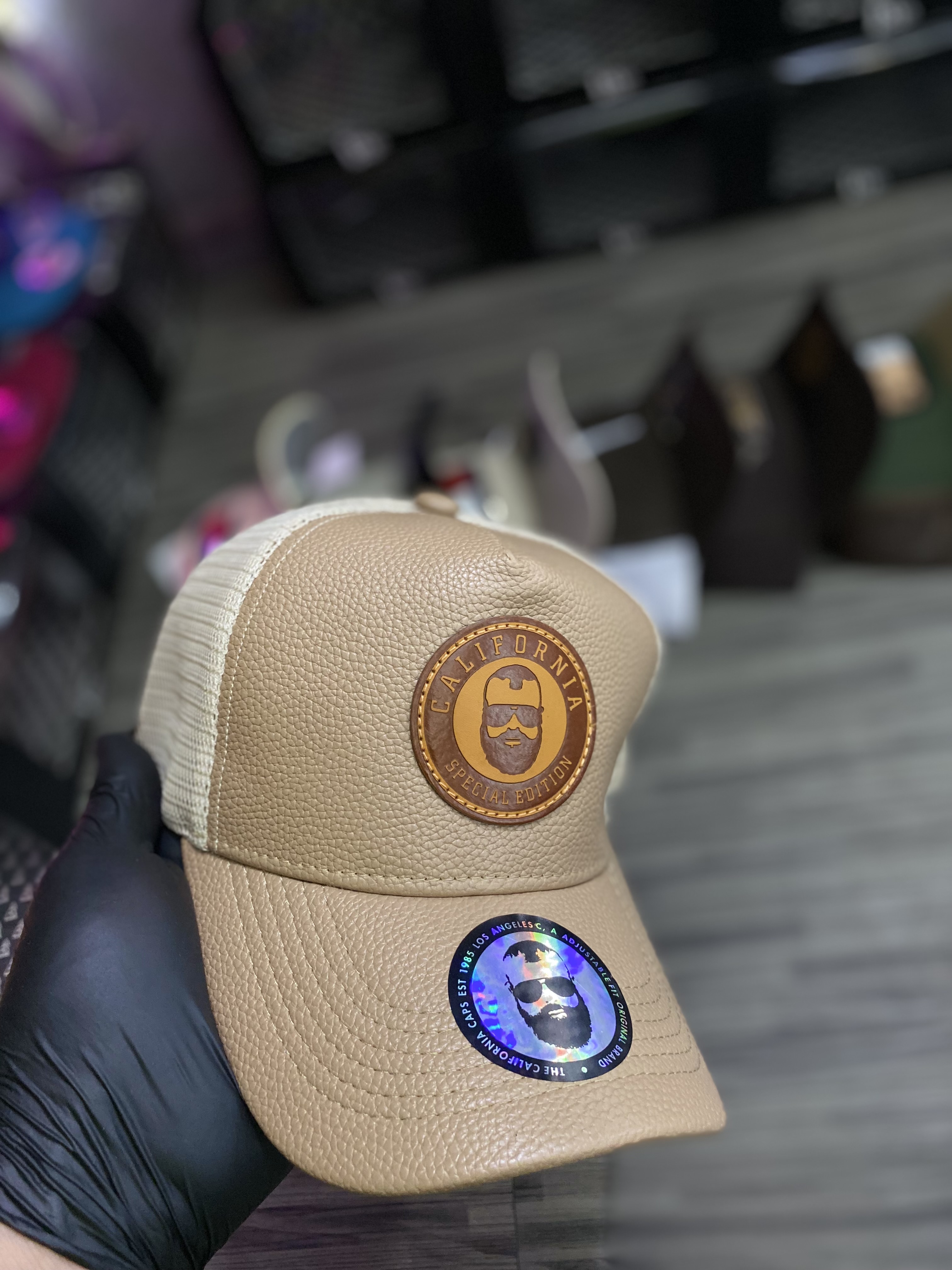 Gorra AAA california beige 