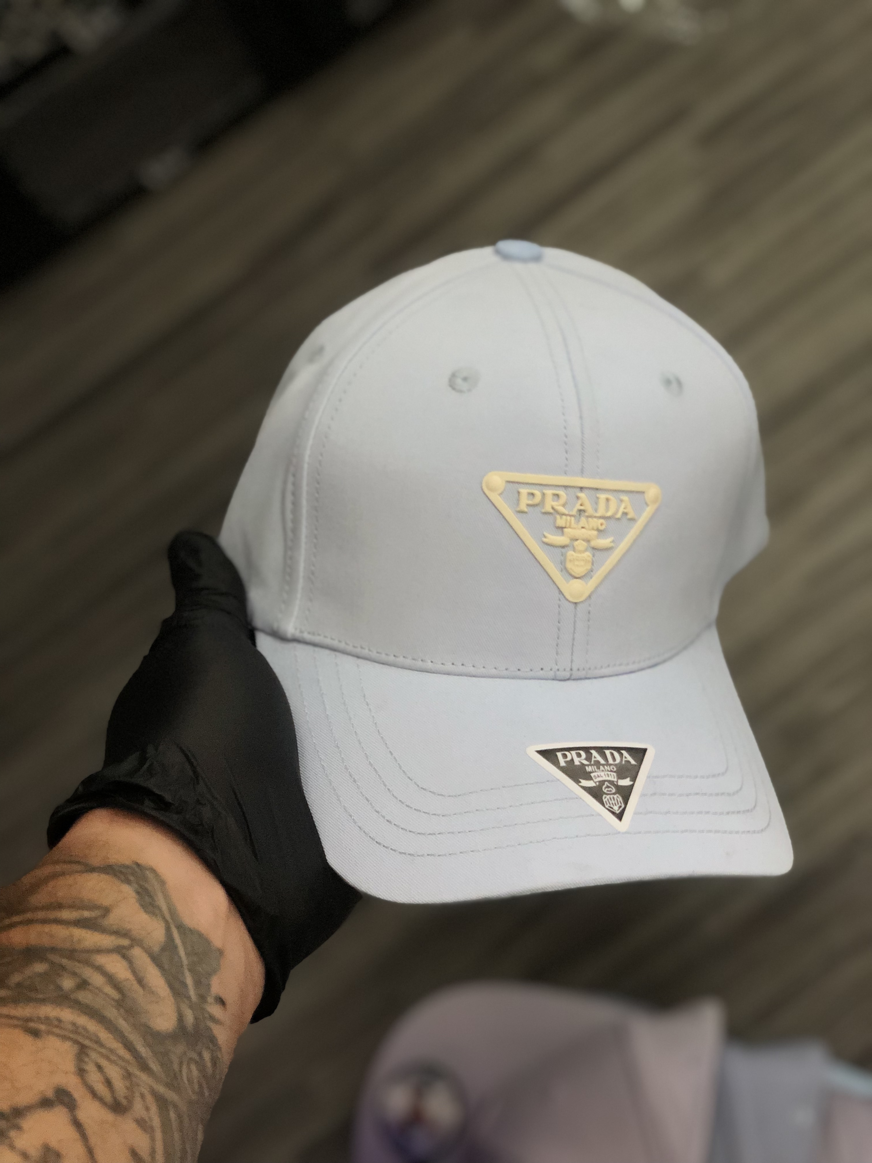 Gorra AAA Prada azul 