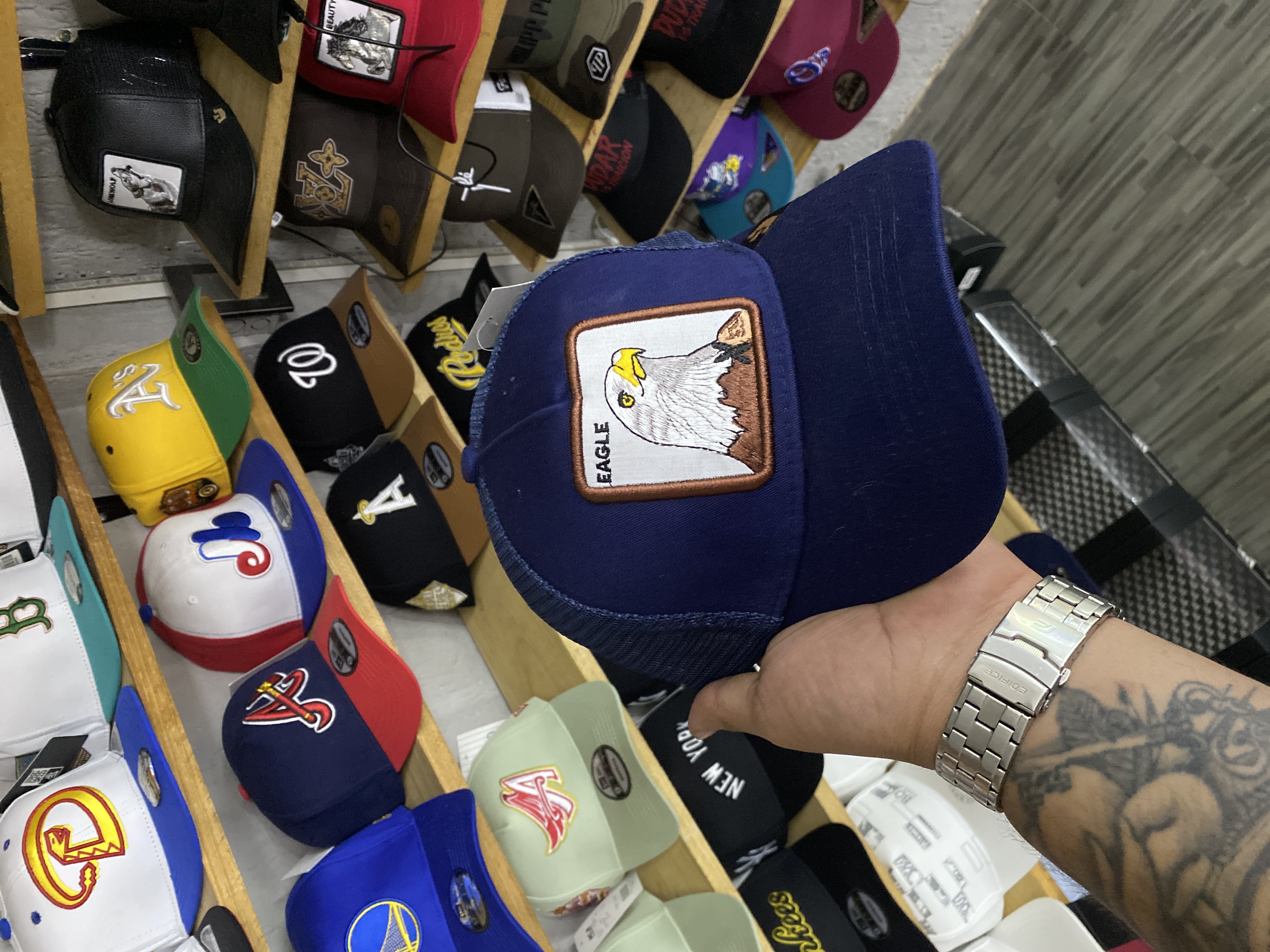Gorra AAA goorin bros  águila 