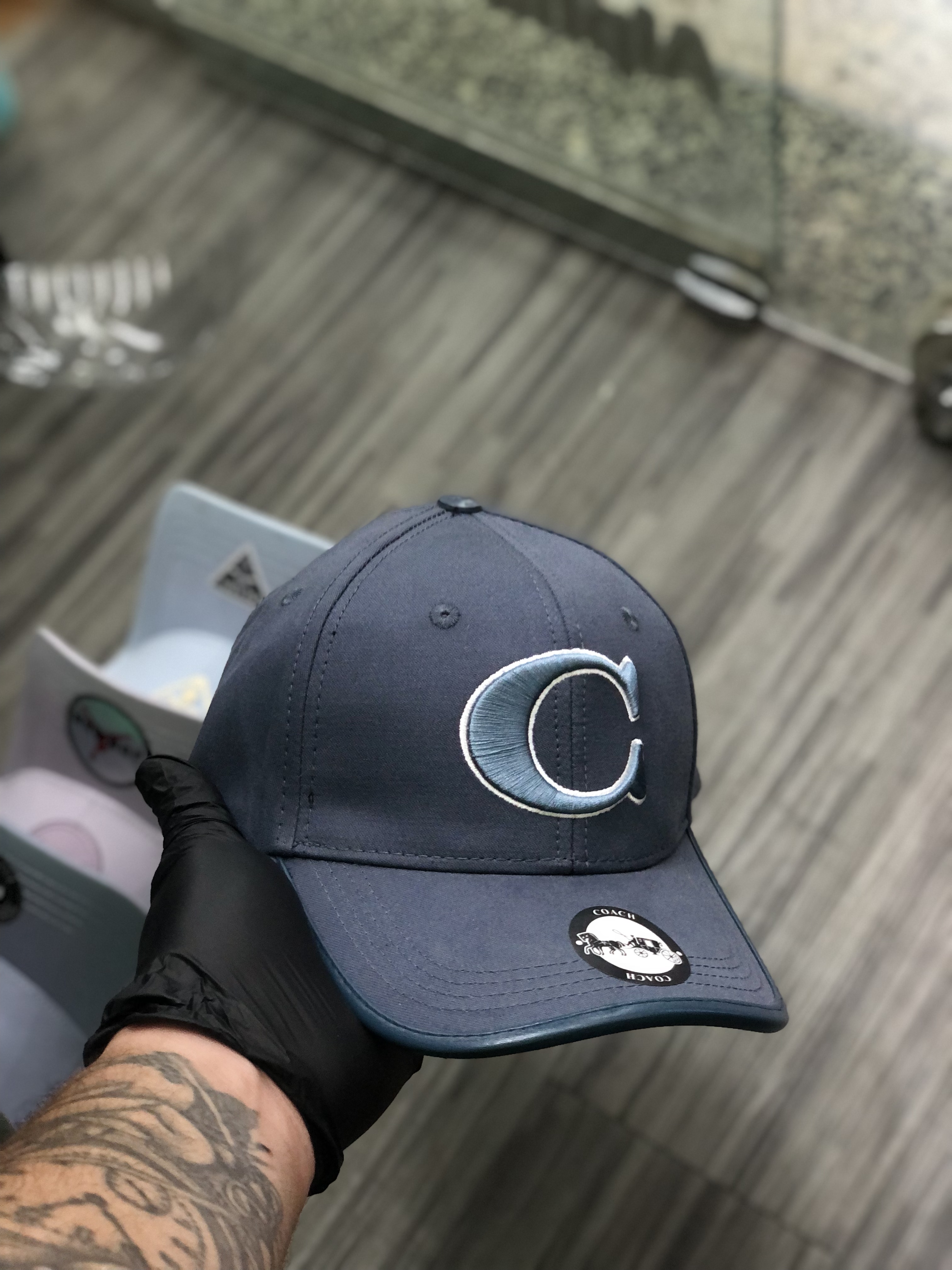 Gorra AAA coach azul 