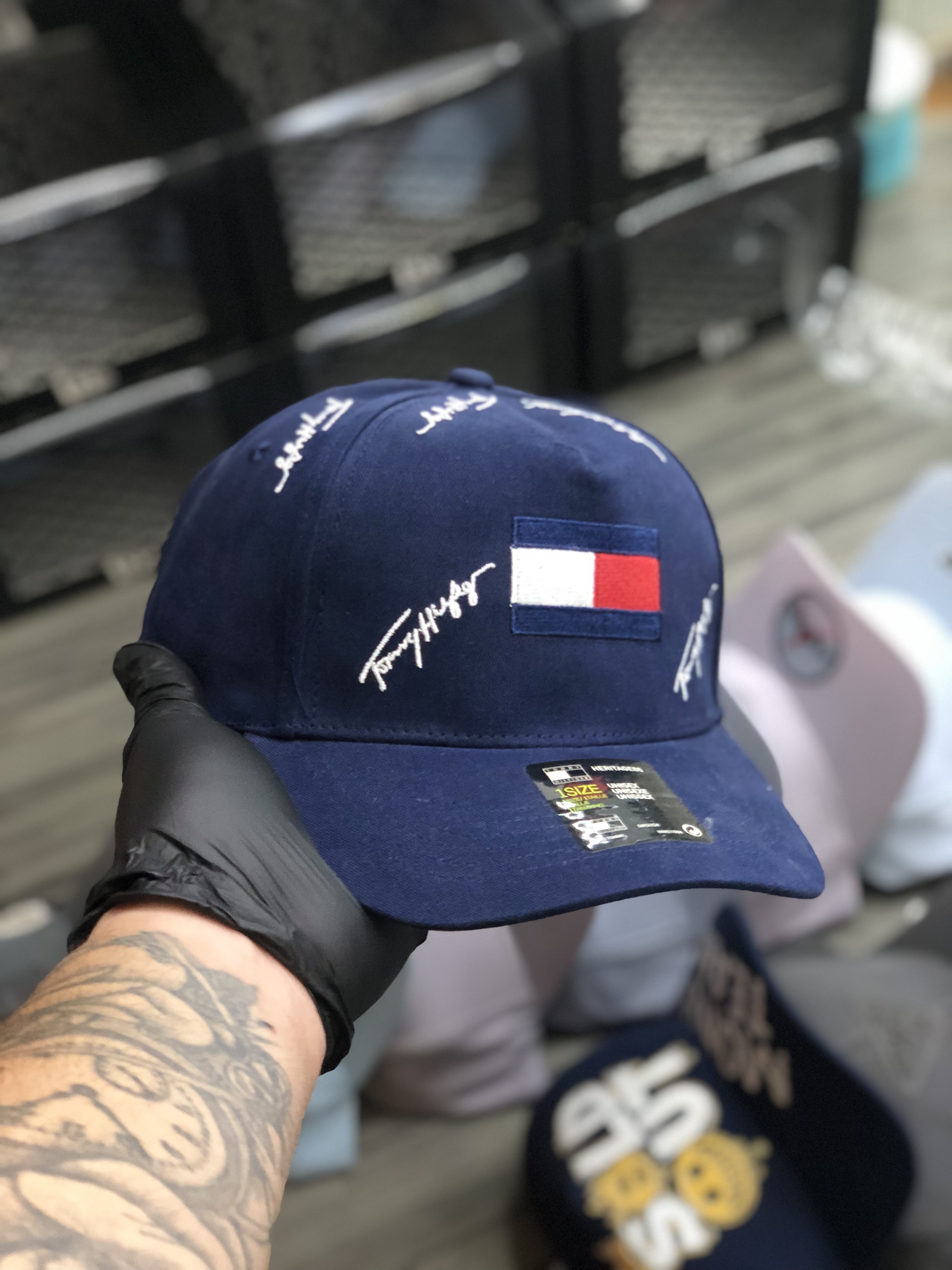 Gorra AAA tommy azul 