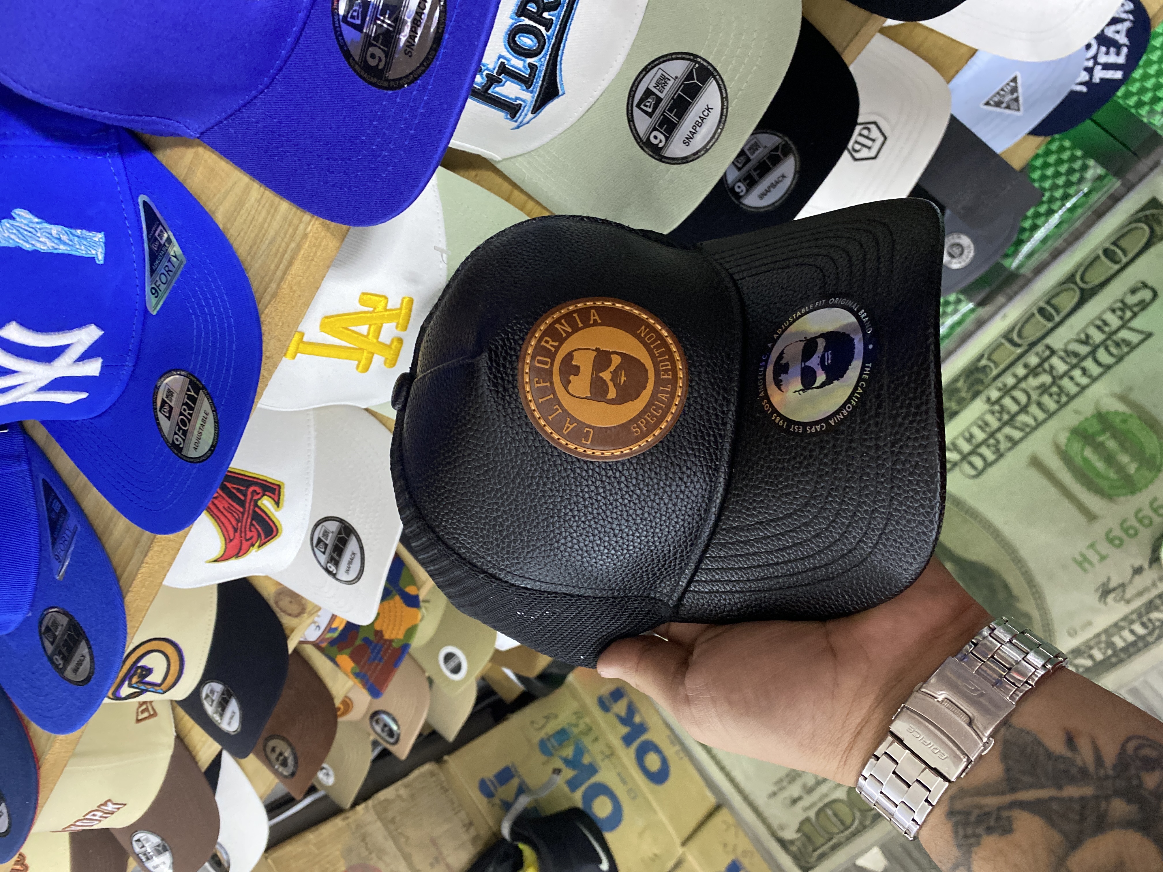 Gorra AAA california negra 